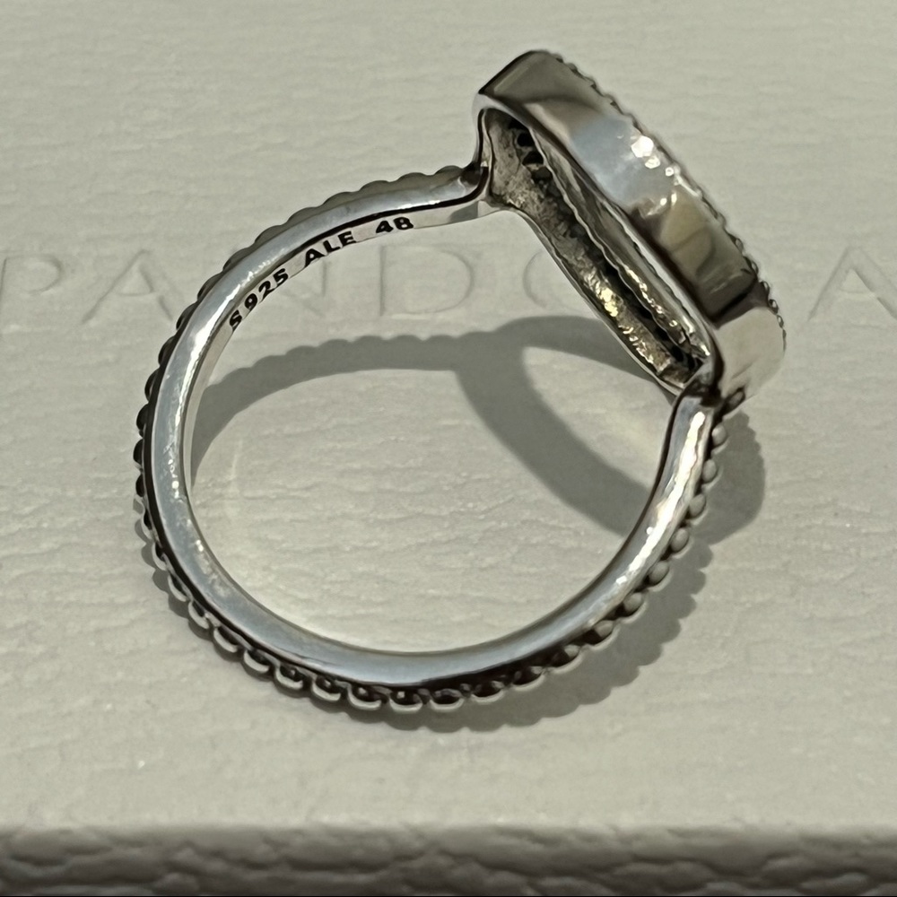 Pandora Teardrop Silhouette Ring Size 48=US 4.5 - Picture 4 of 5